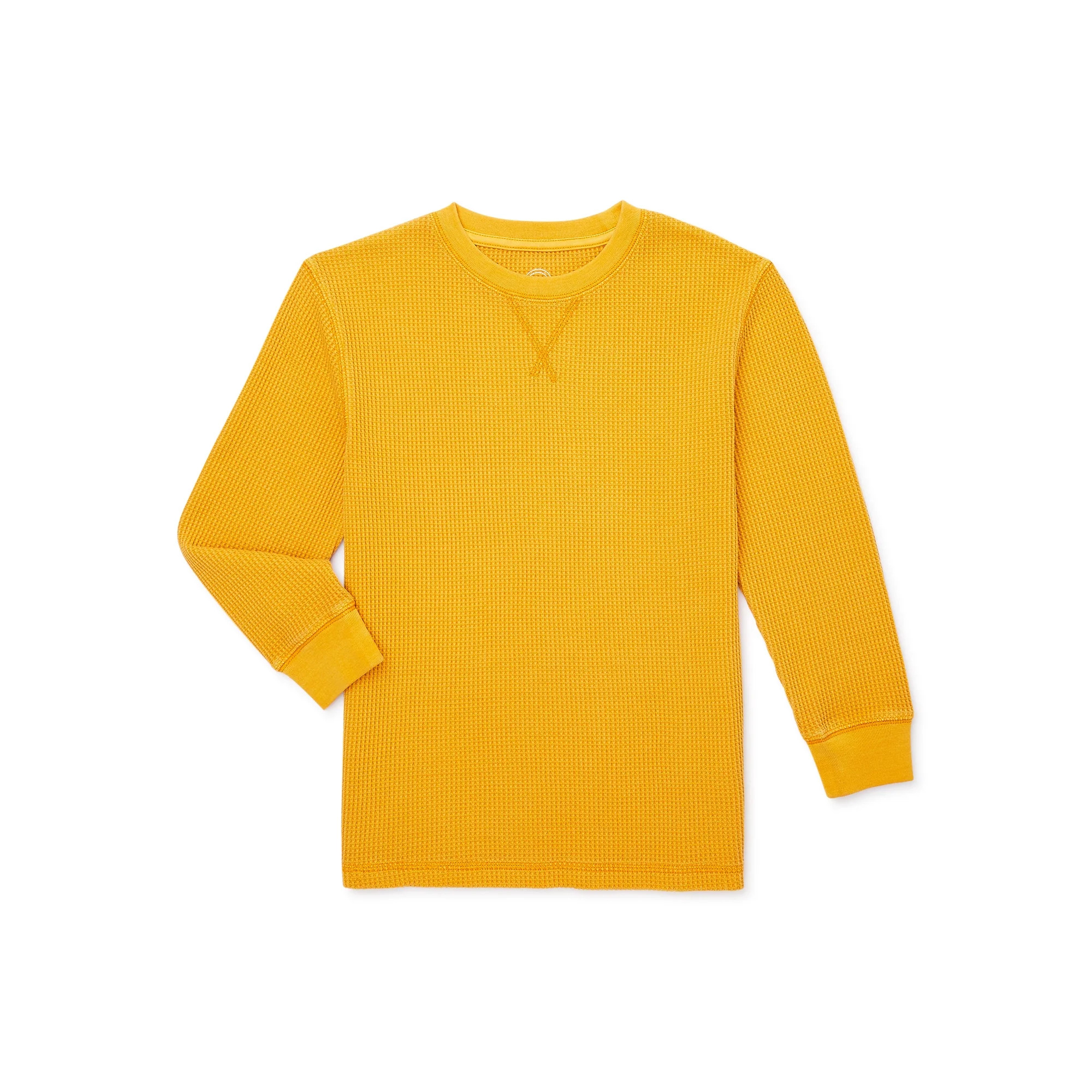 Wonder Nation Boys Long Sleeve Thermal Shirt, Sizes 4-18 & Husky | Walmart (US)