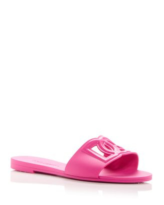 Dolce & Gabbana Women's Logo Pool Slide Sandals  | Bloomingdale's Shoes | Bloomingdale's (US)