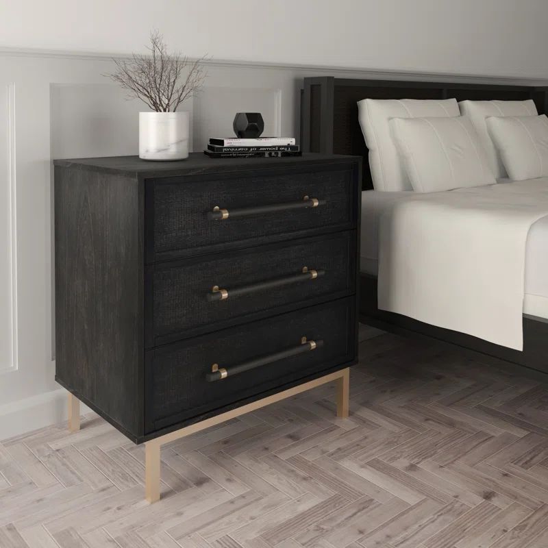 Sophia 3 Drawer 30'' W Chest | Wayfair North America