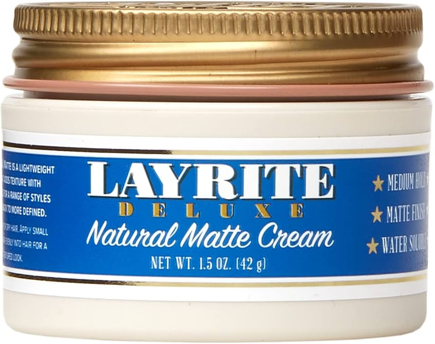Layrite Natural Matte Cream, 1.5 oz | Amazon (US)