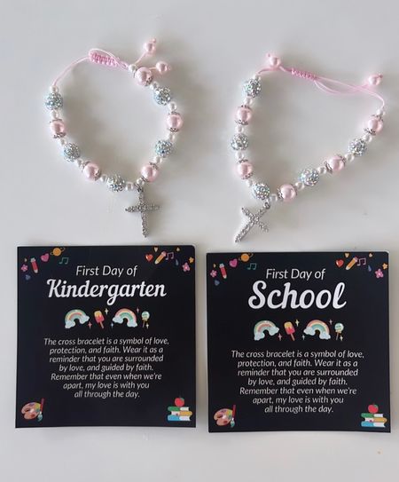 Back to school cross bracelets for your little girl! 

#LTKkids #LTKBacktoSchool #LTKfamily