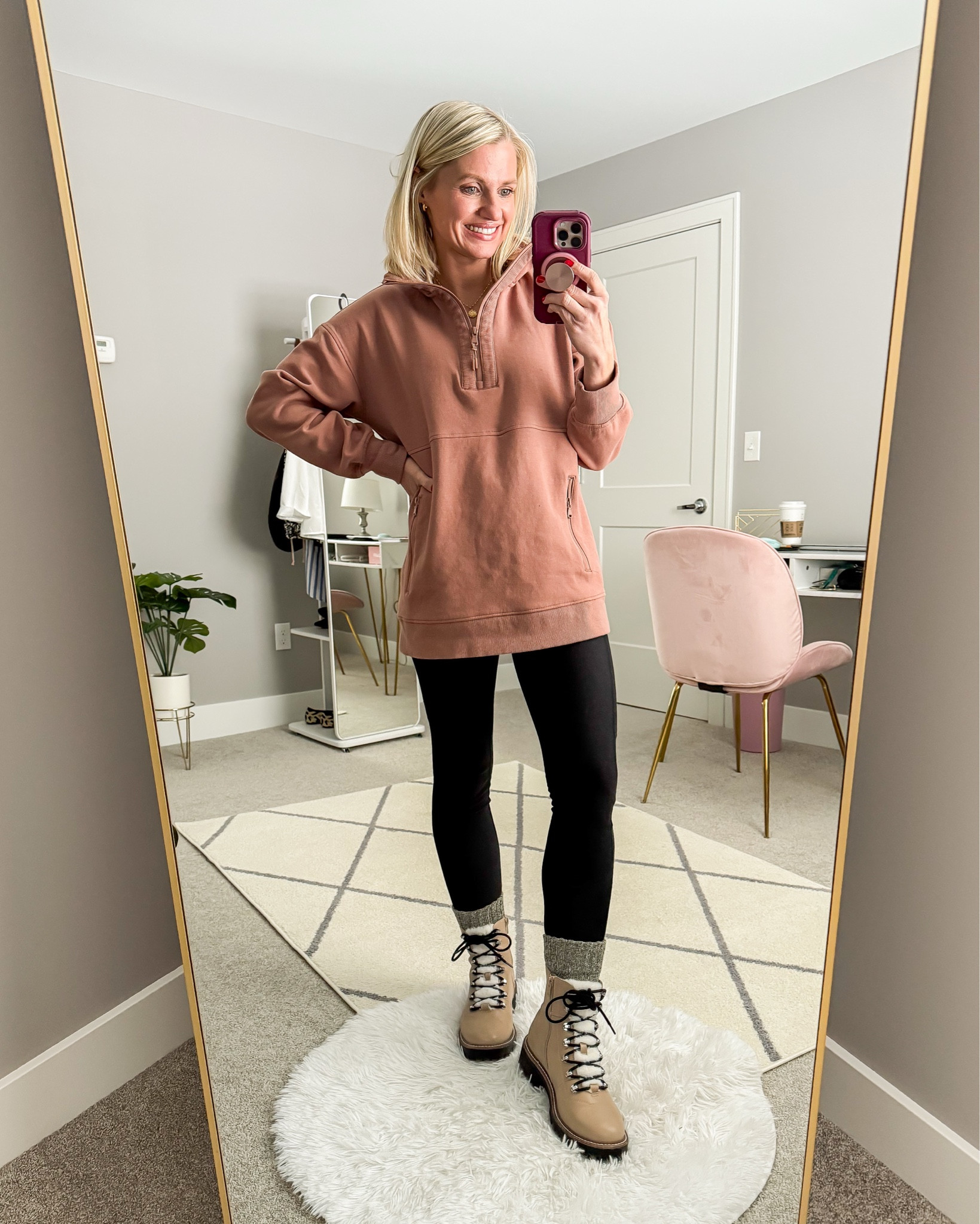 What I wore this week! 
Pullover- xsmall
Leggings- xsmall


#LTKStyleTip #LTKOver40 #LTKPetite