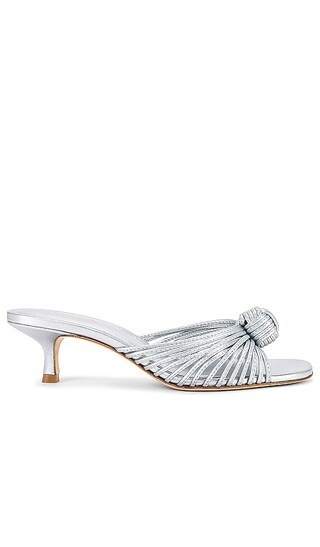Valerie Mule in Metallic Silver | Revolve Clothing (Global)