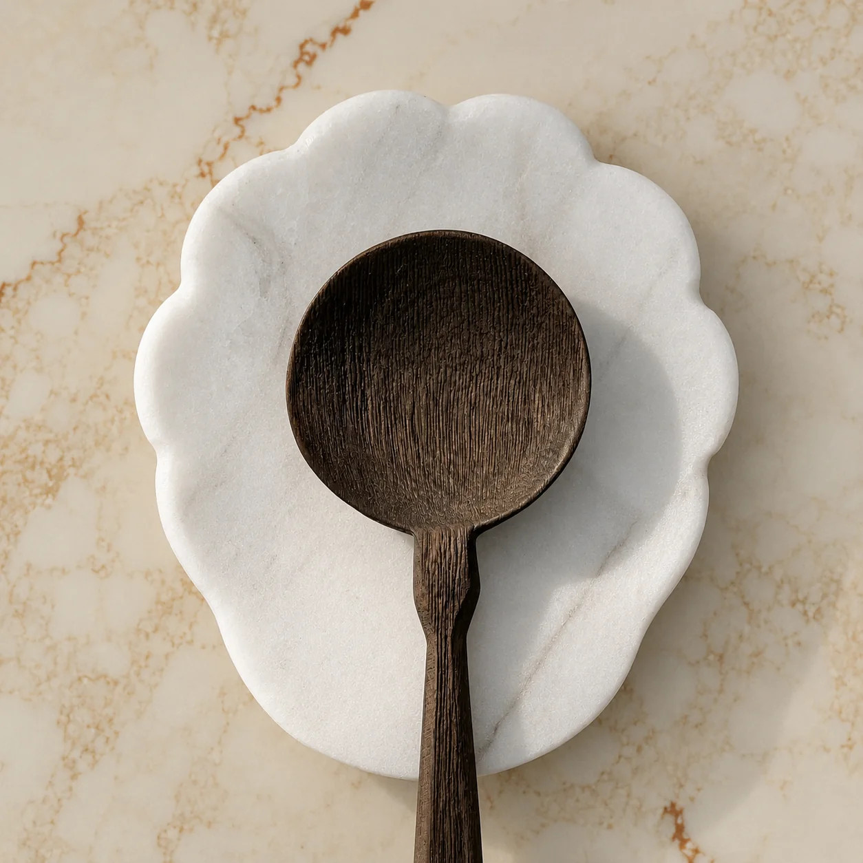 Marble Spoon Rest | Cottage and Key