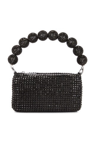Marbella Crystal Clutch in Black | Revolve Clothing (Global)