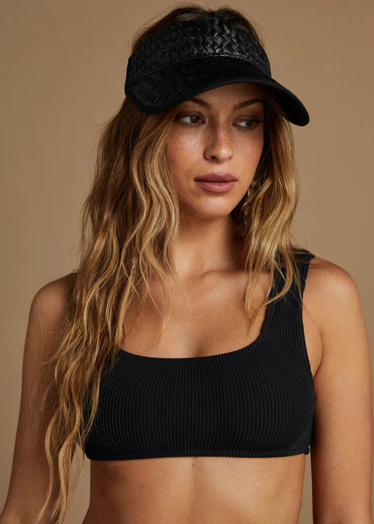 STEPMOM VISOR - BLACK | Shop Tan Lines