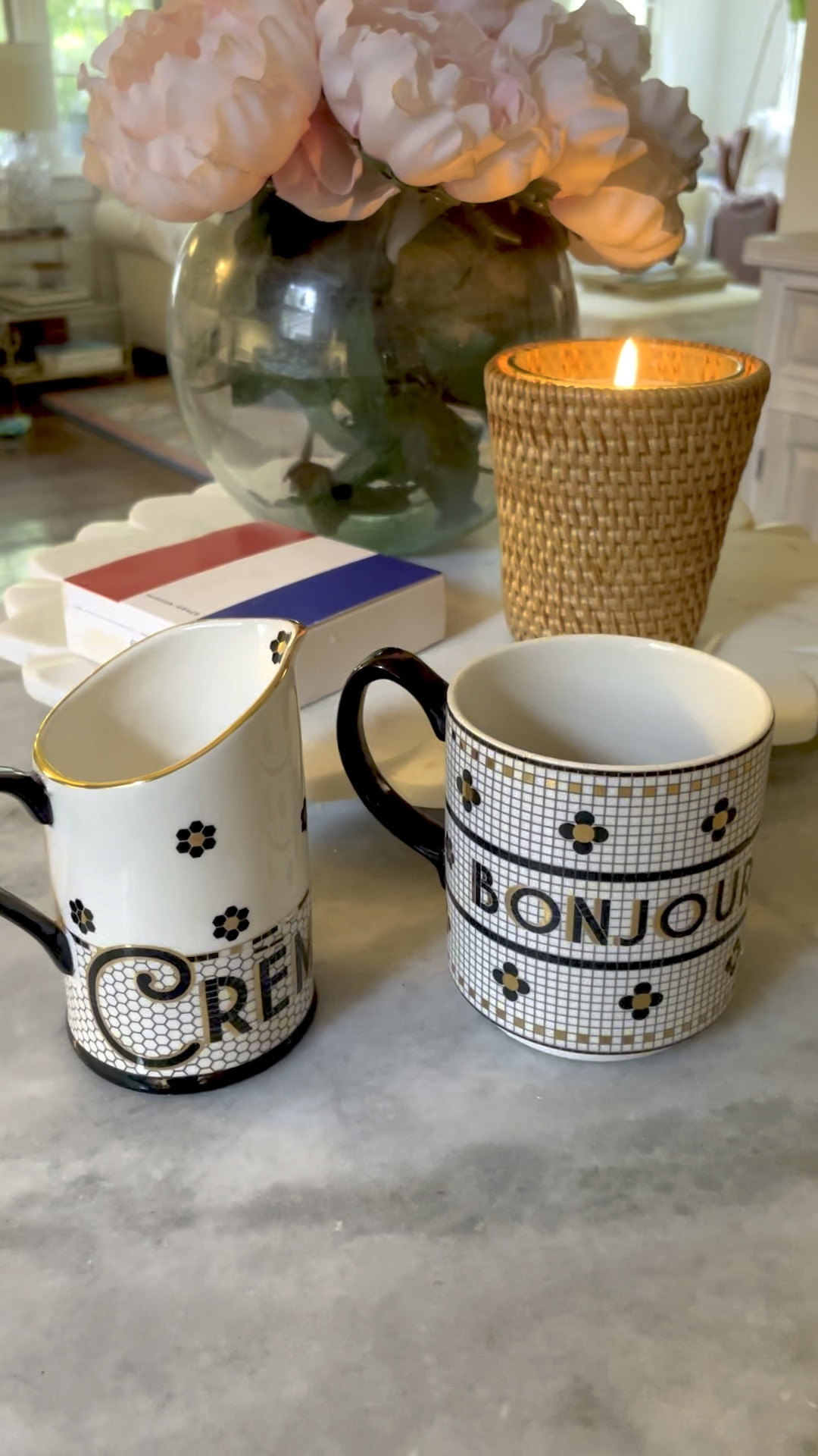 Bistro Tile Mugs, Set of 4 curated on LTK