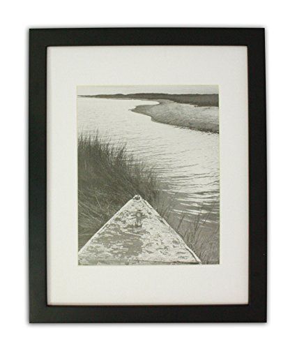 Golden State Art 11x14 Photo Wood Frame with Mat for 8x10 Picture BLACK | Amazon (US)