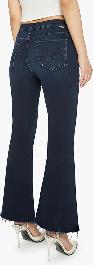 Lil' High Waist Raw Hem Wide Leg Jeans | Nordstrom