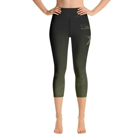 Tactical Capri Pants for Women Tummy Control Leggings High Waisted Booty Leggings Yoga Capri Legging | Walmart (US)