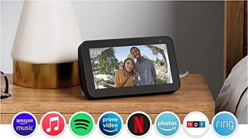 Echo Show 5 (2nd Gen, 2021 release) | Smart display with Alexa and 2 MP camera | Charcoal | Amazon (US)