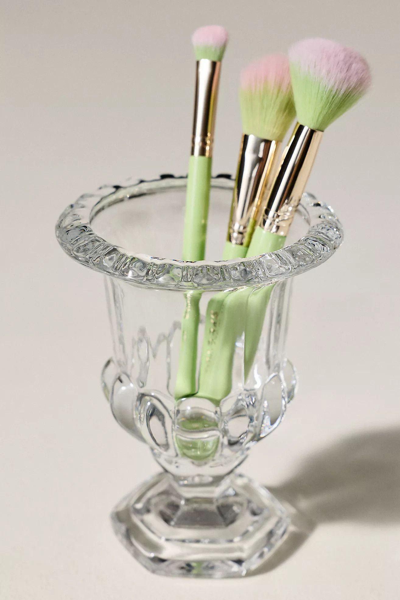Iris Pressed Glass Vase | Anthropologie (US)