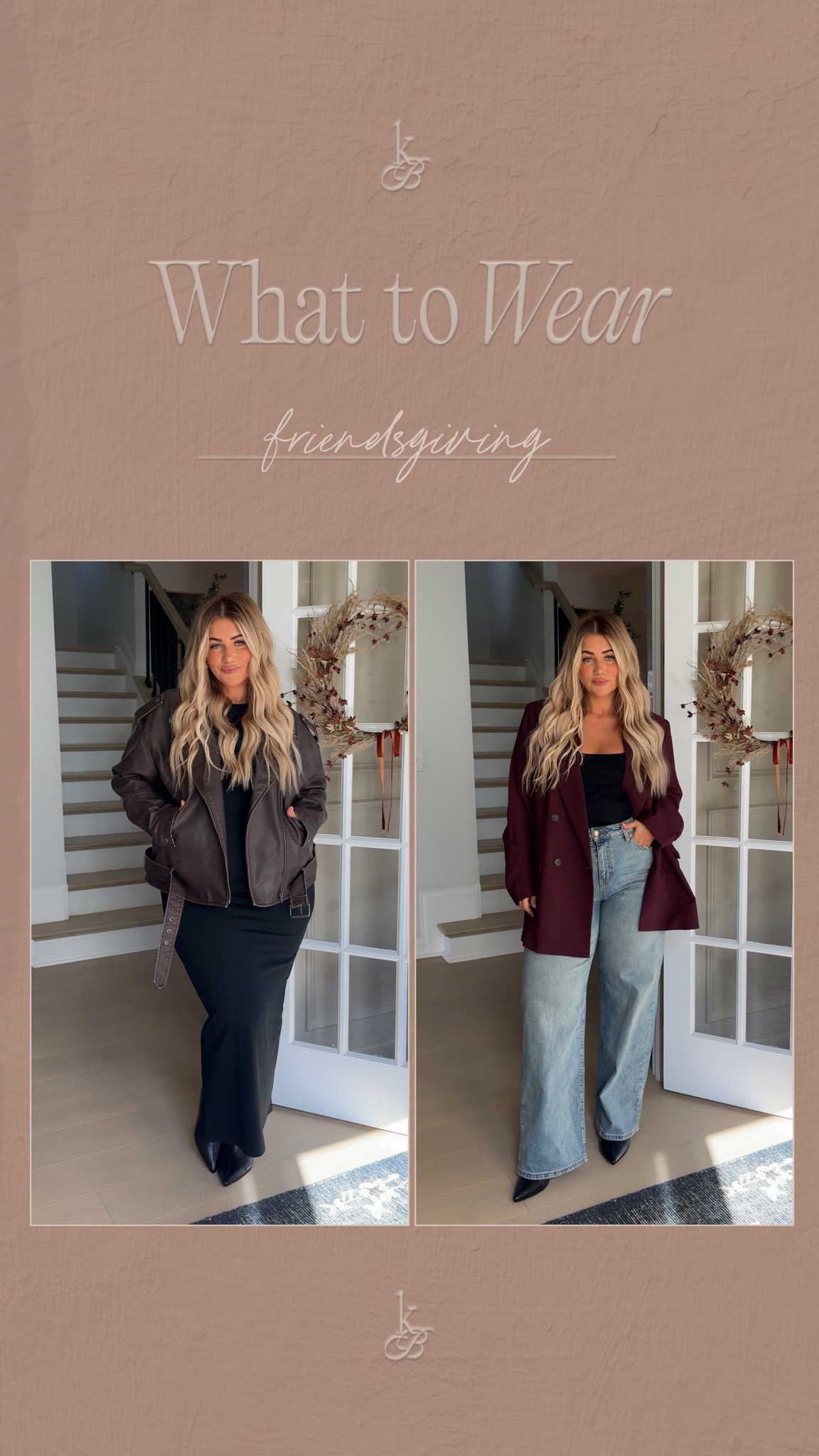 What I would wear to Friendsgiving ✨ #friendsgiving #thanksgiving #fall 

#LTKMidsize #LTKStyleTip #LTKSeasonal