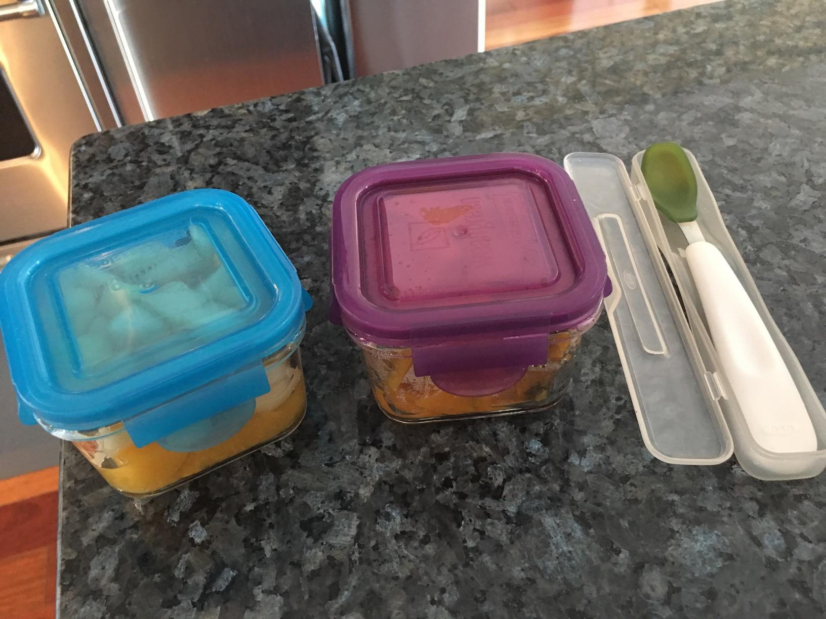 OXO Tot On-the-Go Feeding Spoon with Travel Case - Teal | Amazon (US)