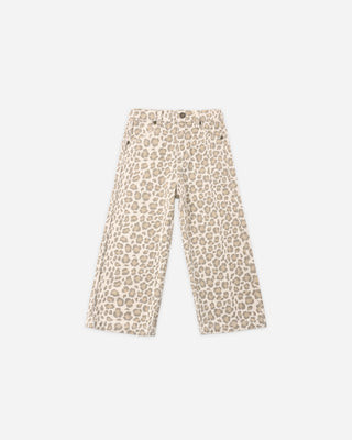 Straight Leg Pant Leopard | Rylee + Cru