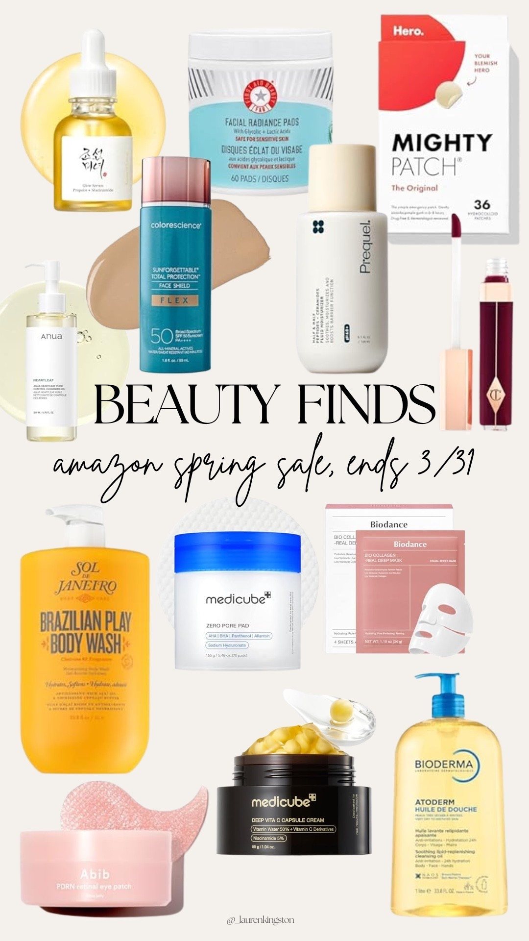 Amazon, spring sale, beauty products, on sale, Medicube, Anua, Korean skincare, color sciencee

#LTKSaleAlert #LTKBeauty #LTKselfcare
