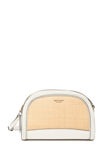 leather straw dome crossbody bag | Nordstrom Rack