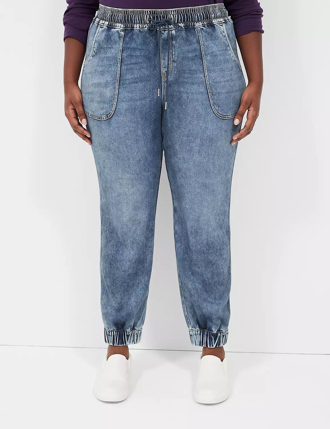 Pull-On Boyfriend Jogger Jean | LaneBryant | Lane Bryant (US)