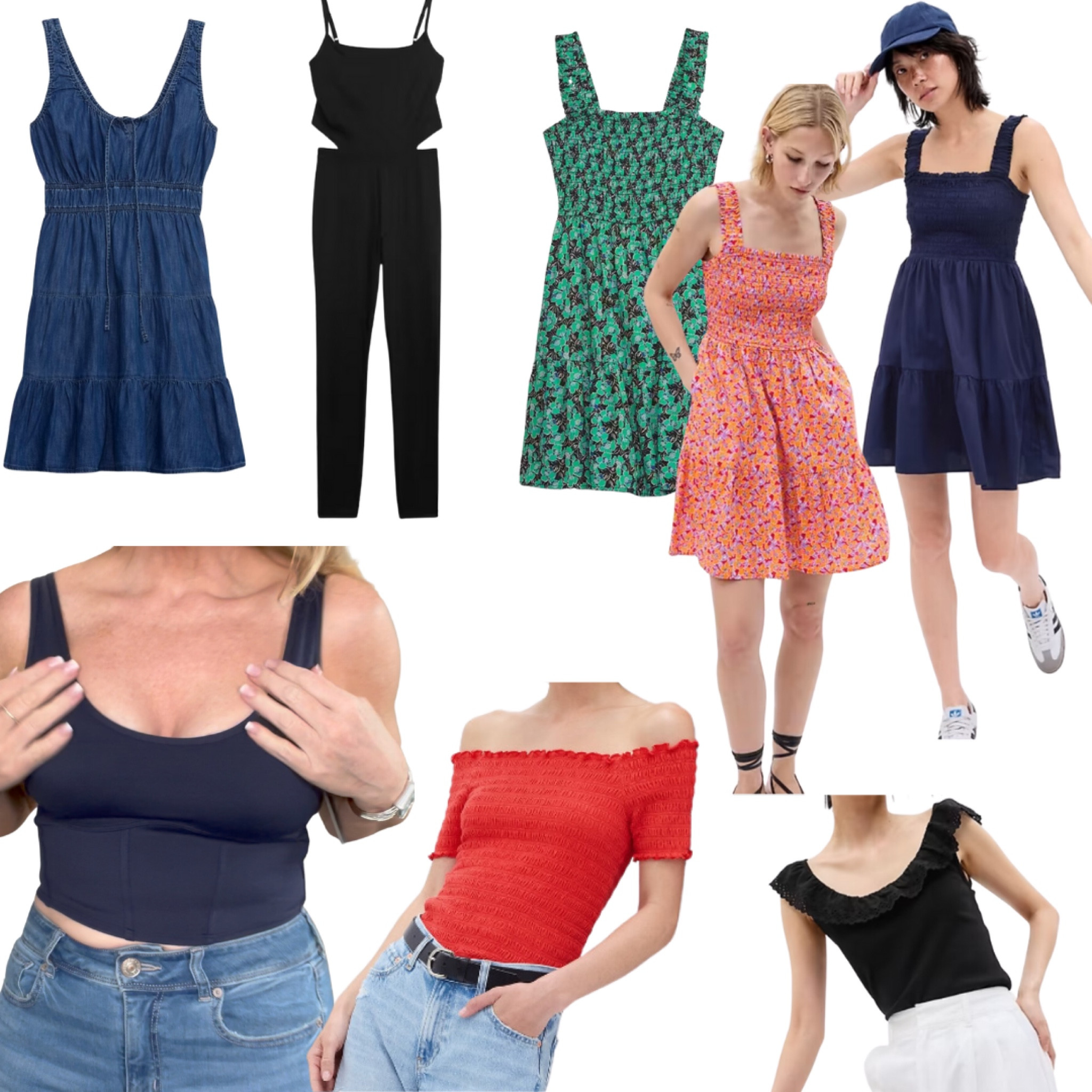 Summer Clothing Haul from the Gap in size Medium 8/10. Canadian site

#LTKunder100 #LTKcurves #LTKstyletip