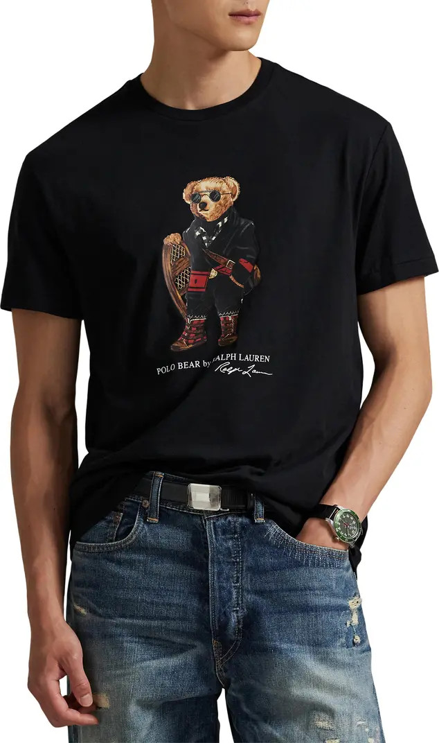 Classic Fit Polo Bear Graphic T-Shirt | Nordstrom