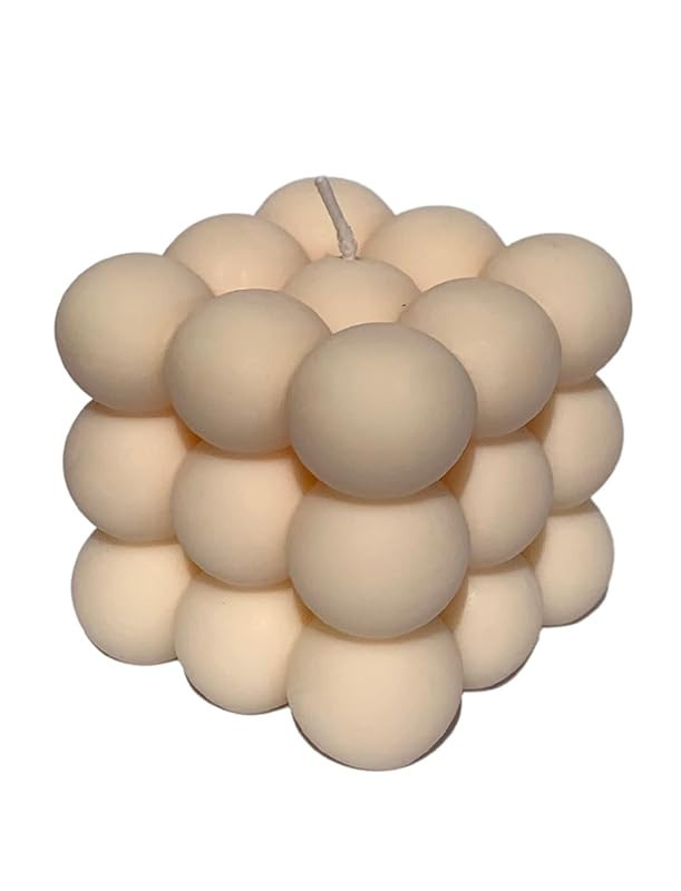 Bubble Candle For Vanilla Girl Aesthetic, Clean Girl Aesthetic Home Decor Candle, Aesthetic Stuff... | Amazon (US)