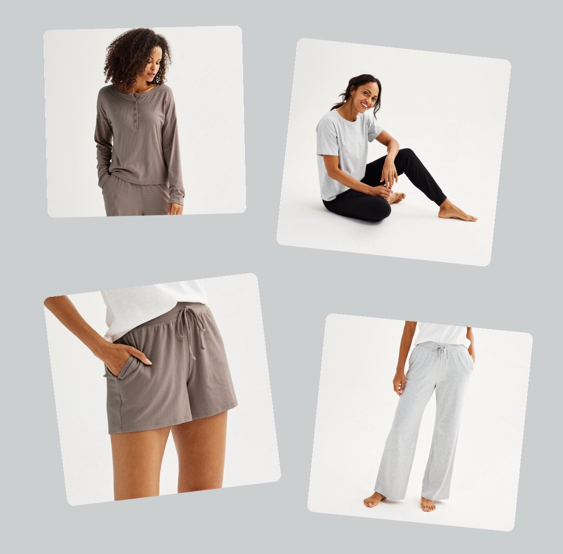 The softest and comfiest mix and match sleep sets! 🖤

#kohlsfashion #sleepsets #womensclothing