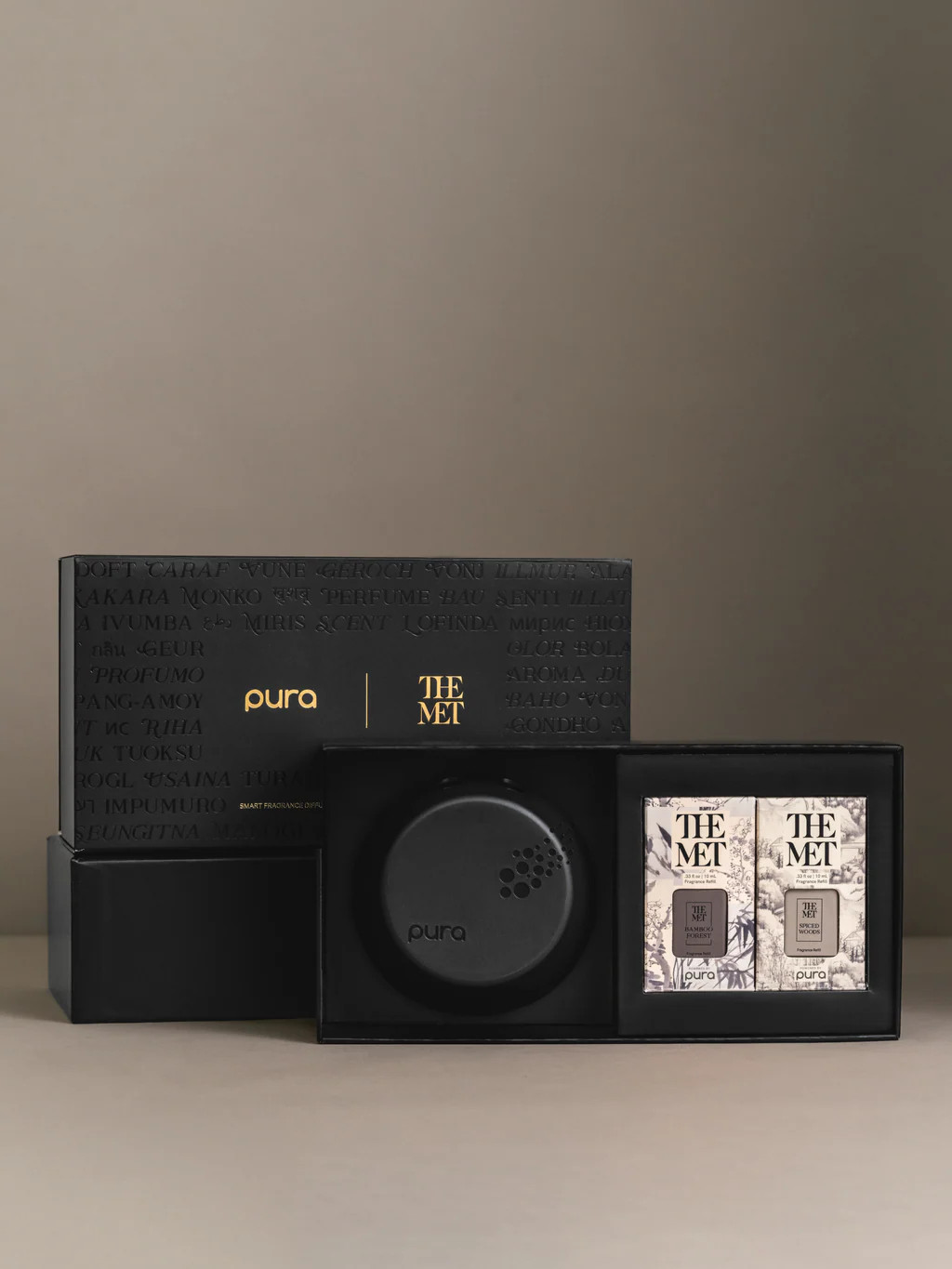 The Met Asian Set - Black Diffuser | Pura