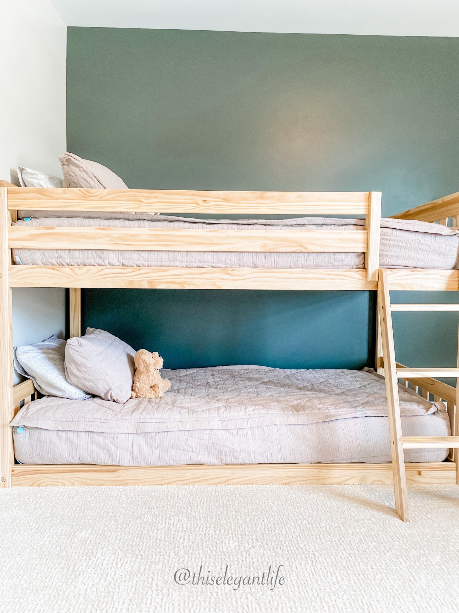 Functional, wood, and affordable bunk bed ! 

#LTKHome #LTKKids #LTKmomlife
