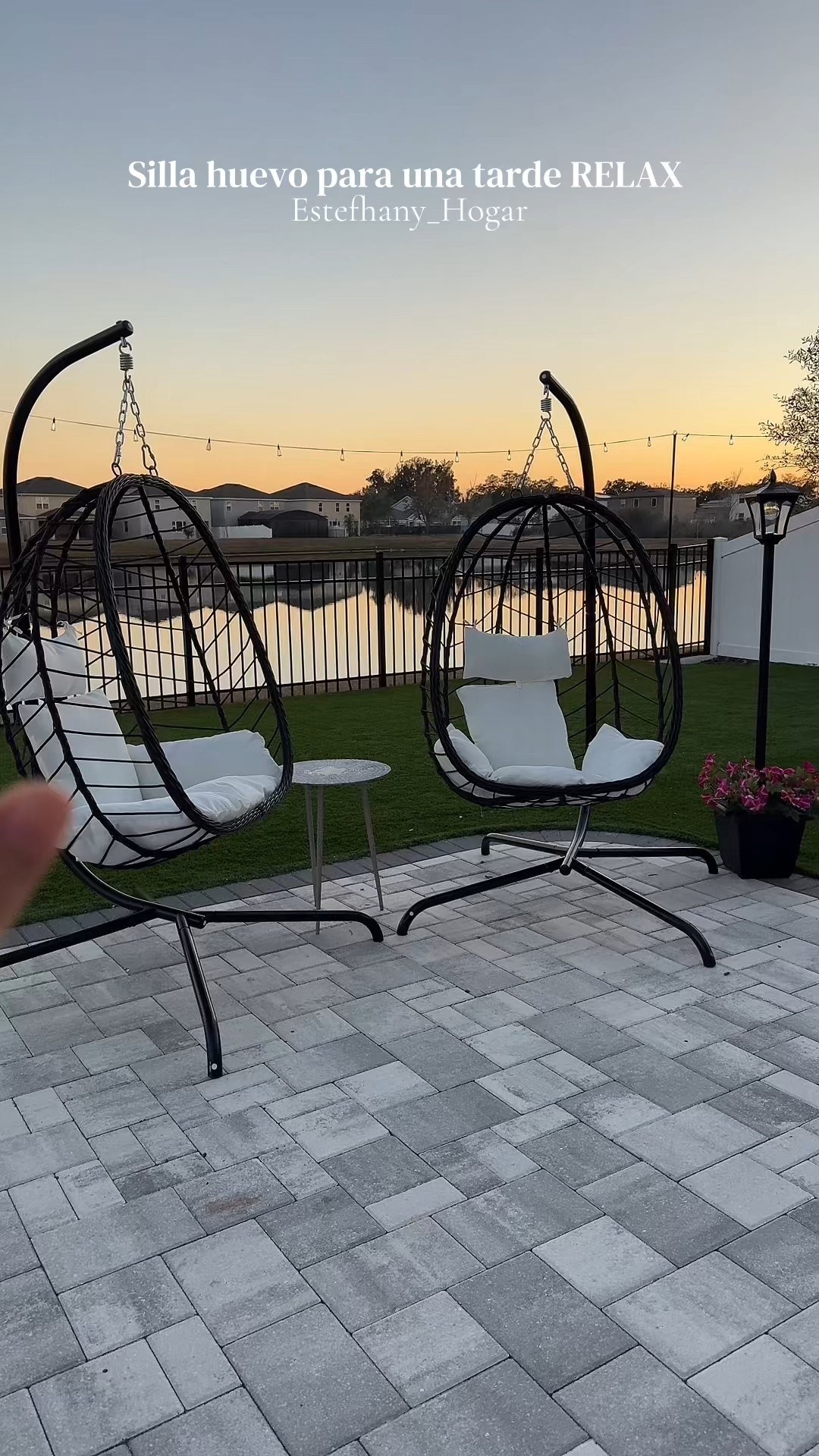Outdoor Hanging Egg Chairs 

#LTKSaleAlert #LTKHome #LTKSeasonal