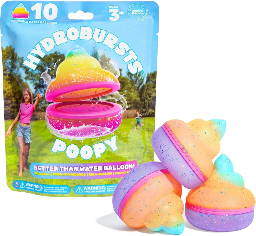 Hydroburst 10-pack Reusable Water Balloons by Relatable, For The Pool, Beach Toys And Outdoor Pla... | Amazon (US)