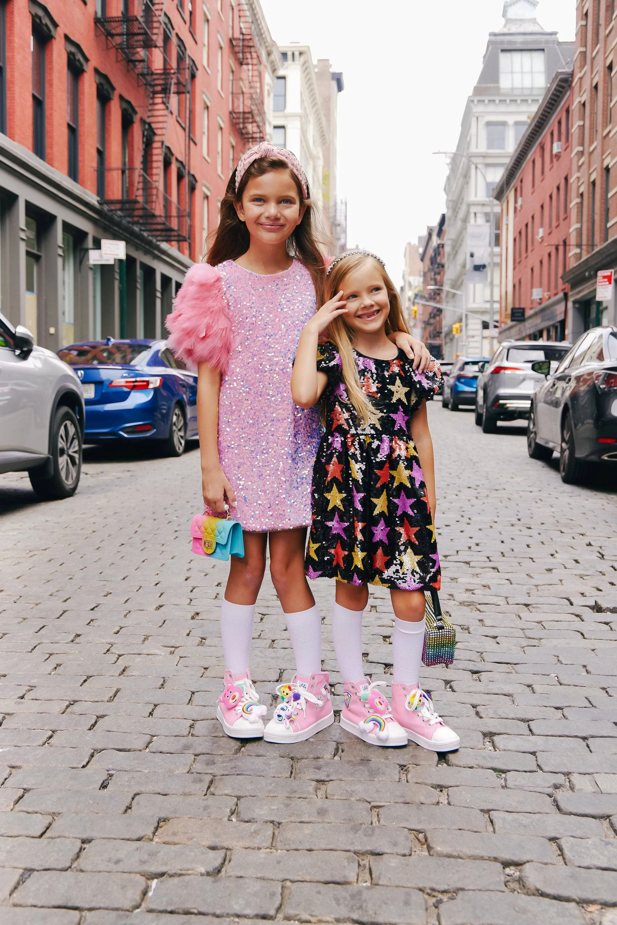 Rose Feather Party Dress | Lola + The Boys