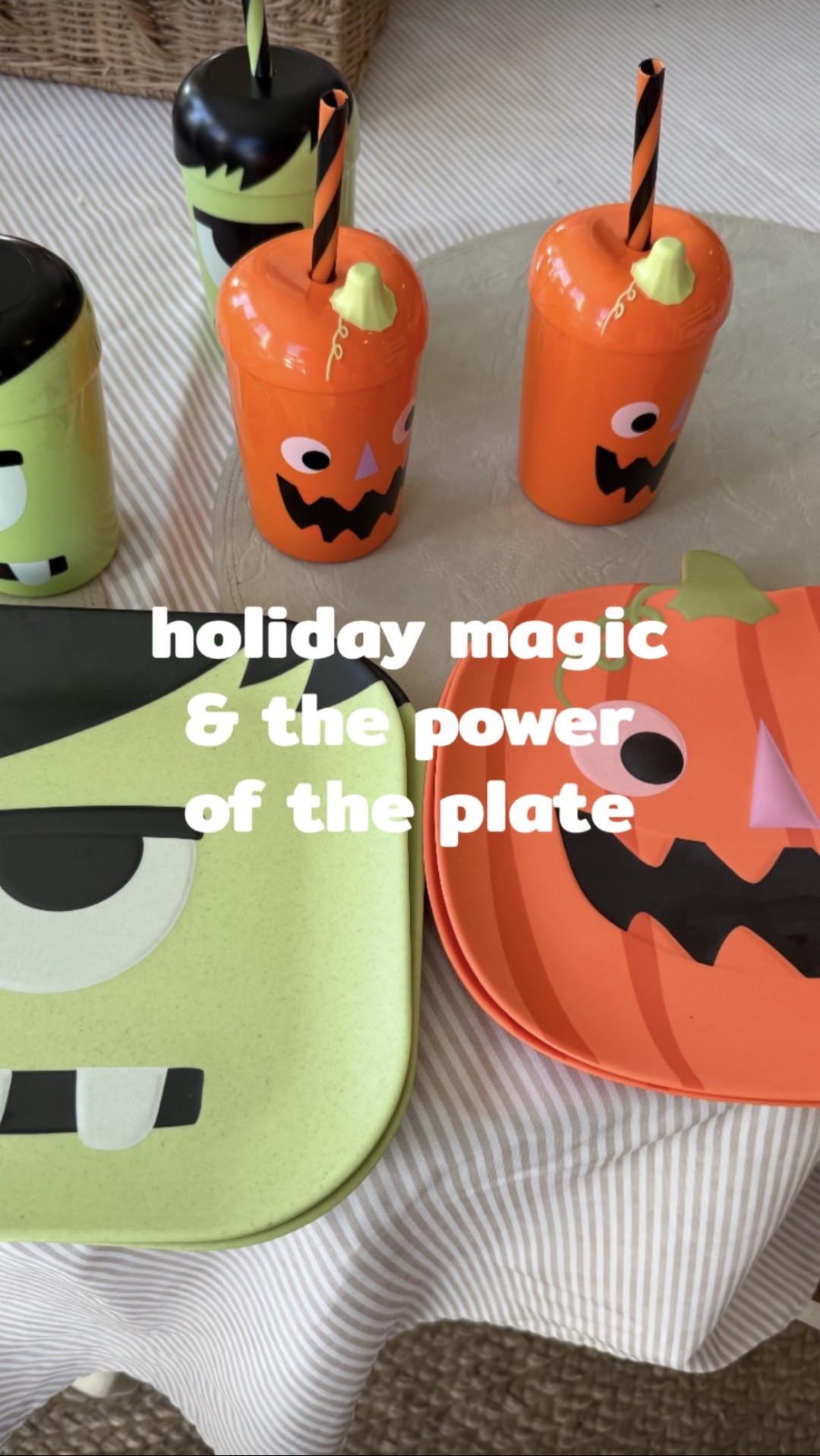 I’m not a boo basket mom, I’m a festive plate mom

#LTKmomlife #LTKKids #LTKSeasonal