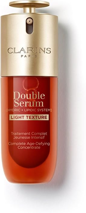 Clarins DOUBLE SERUM LIGHT TEXTURE | Anti Aging Serum | Visibly Firms, Smoothes, Boosts Radiance ... | Amazon (US)
