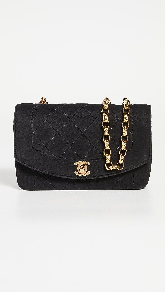 Chanel Suede Classic Flap Mini Bag | Shopbop