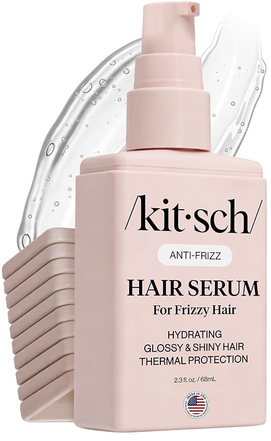 Kitsch Hair Serum For Frizzy Hair – With 450°F Thermal Protection - 2.3oz | Lightweight Hair S... | Amazon (US)