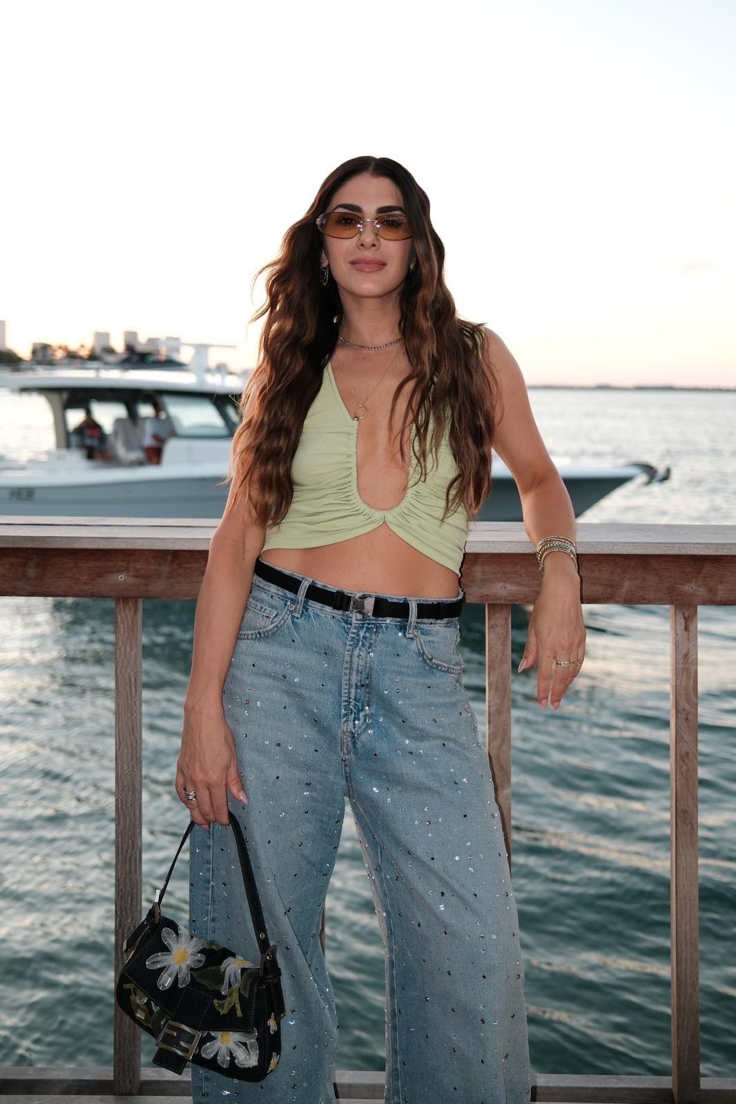 Cymbiotika happy hour in Christopher Esber crop top, Miu Miu glasses, Zara jeans. 

#LTKFestival #LTKootd #LTKSeasonal