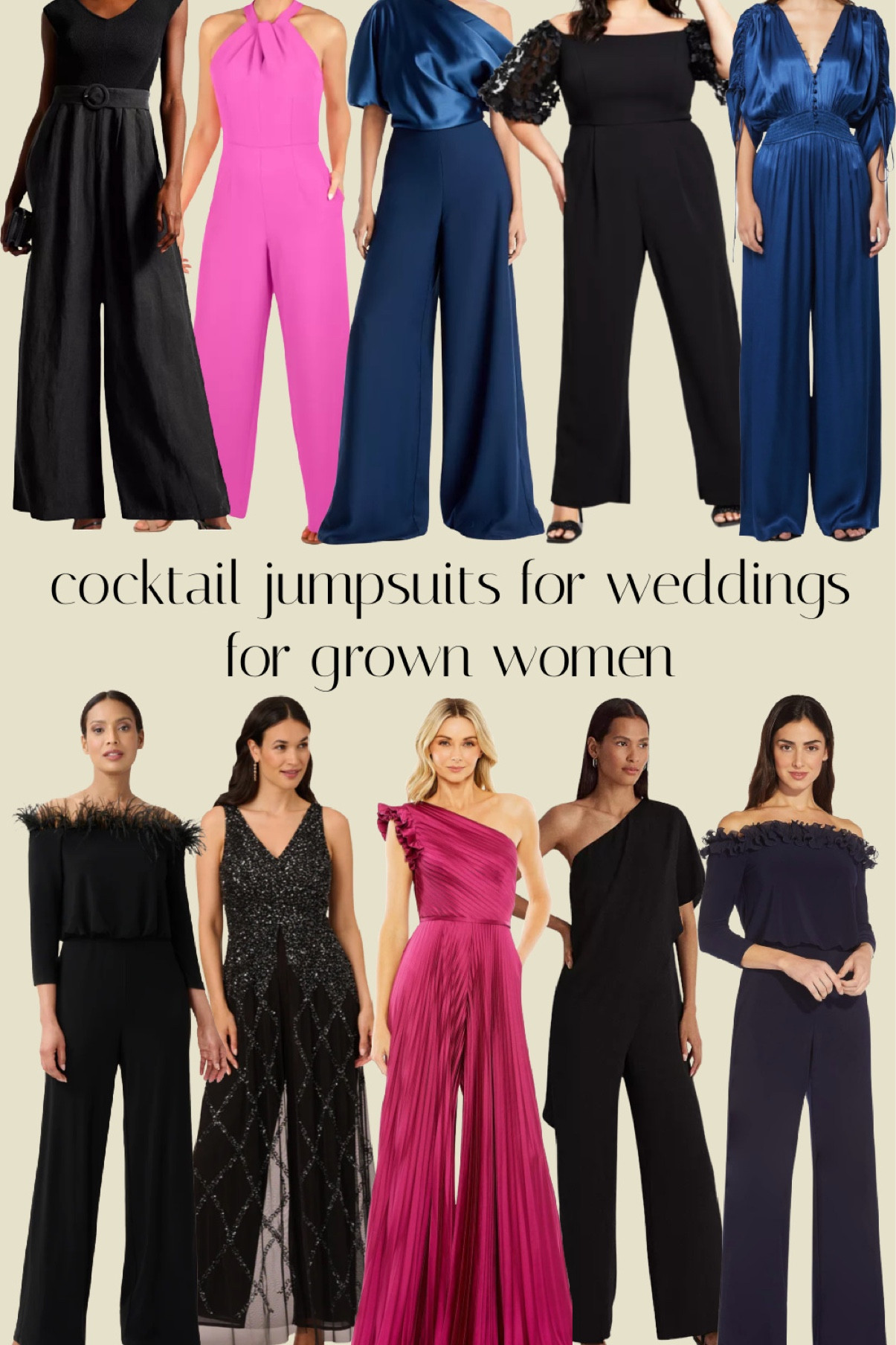 cocktail dress code jumpsuit Cocktail Jumpsuits For Women