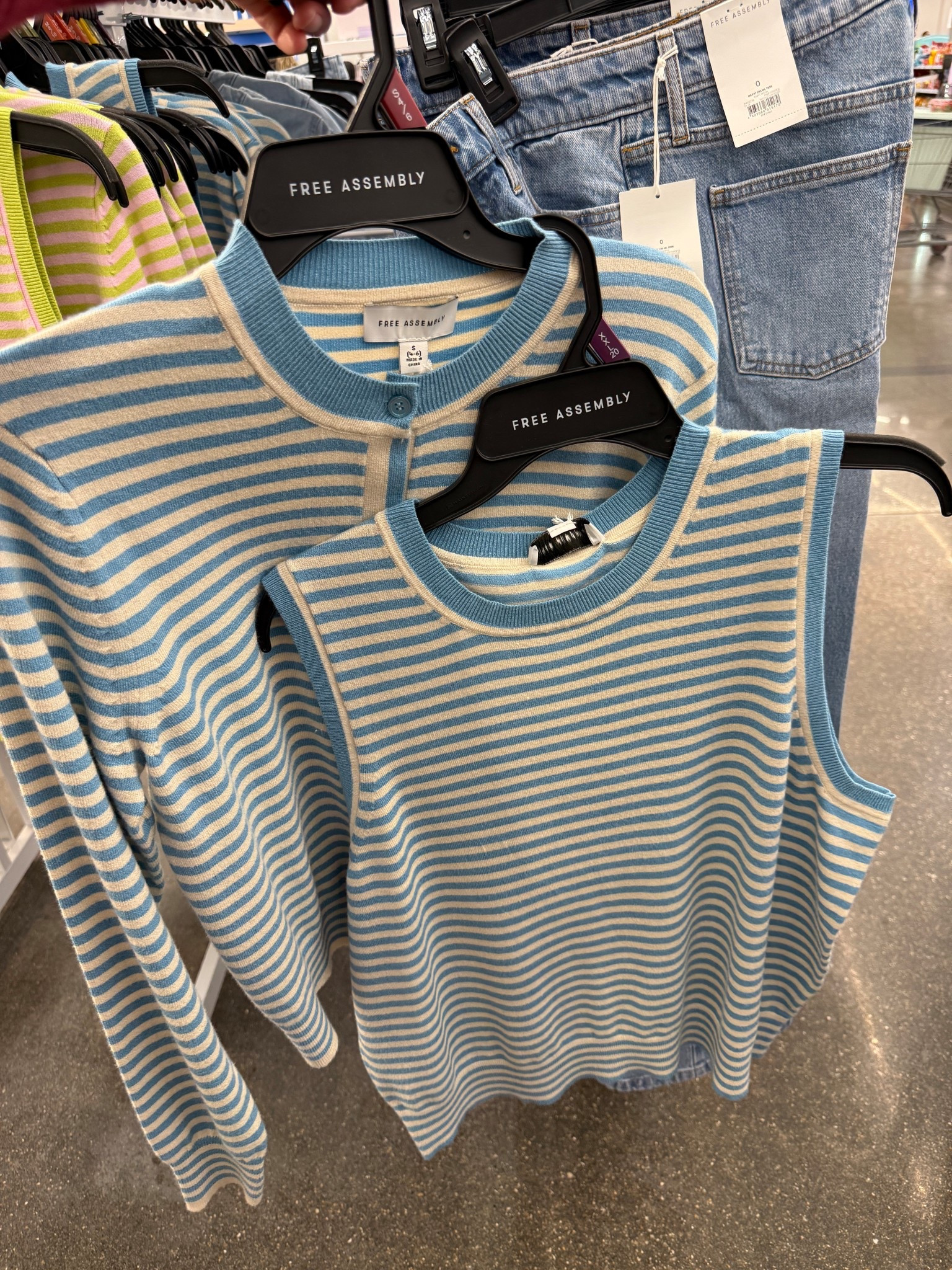 This striped cardigan and sleeveless top are perfect for spring. Wear them as separates or as a matching set. 🤩


#LTKootd #LTKspringtrends #LTKSeasonal