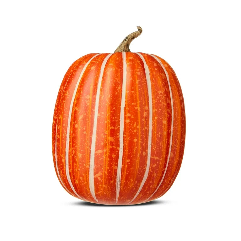 Harvest Small Orange Foam Pumpkin Decorations, 5 in, by Way To Celebrate | Walmart (US)