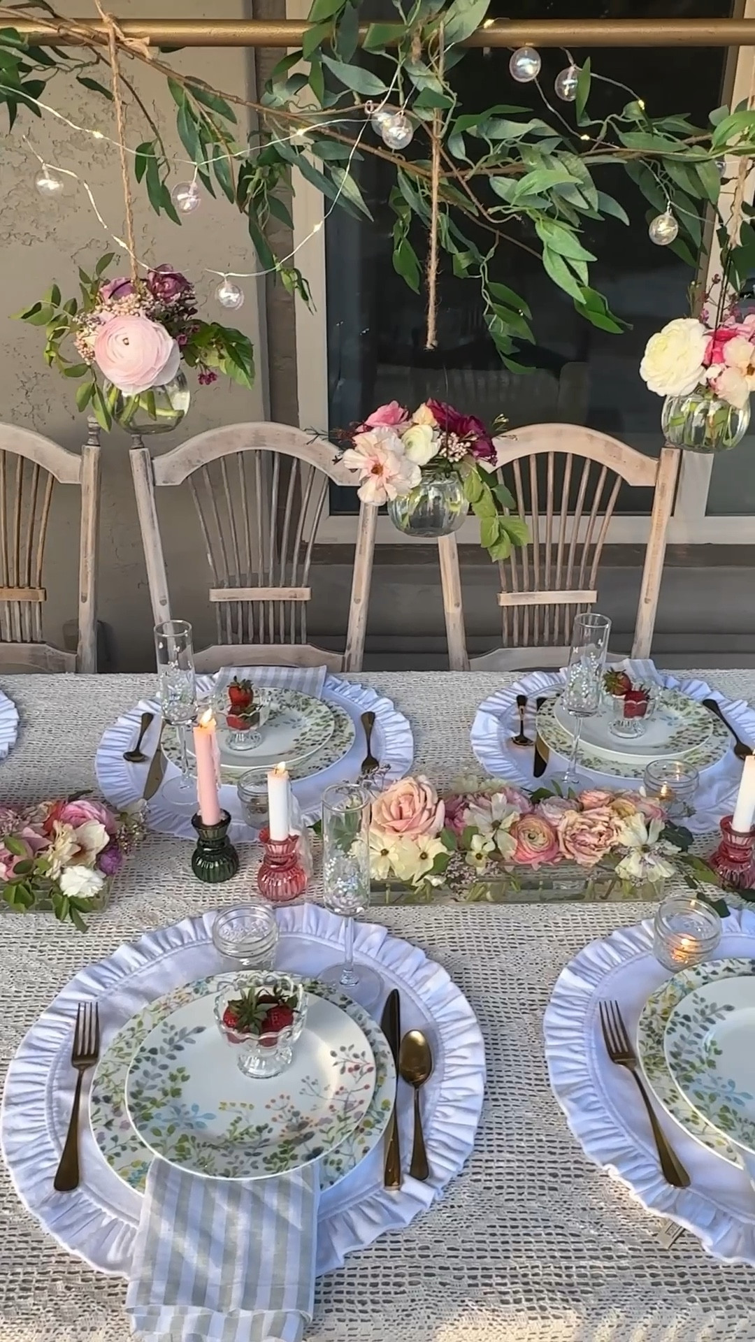 A spring table that can be used for a variety of occasions: birthday, Mother’s Day, Bridal Shower, Ladies Lunch, Easter (throw in a few bunnies on the table)

*Velvet placemats are from Arte Italica Crown Linen

Fresh flowers include ranunculus, butterfly ranunculus 

#Springtable #tablescape #tabletopdecor table rod, table rod accessories 

#LTKParties #LTKHome