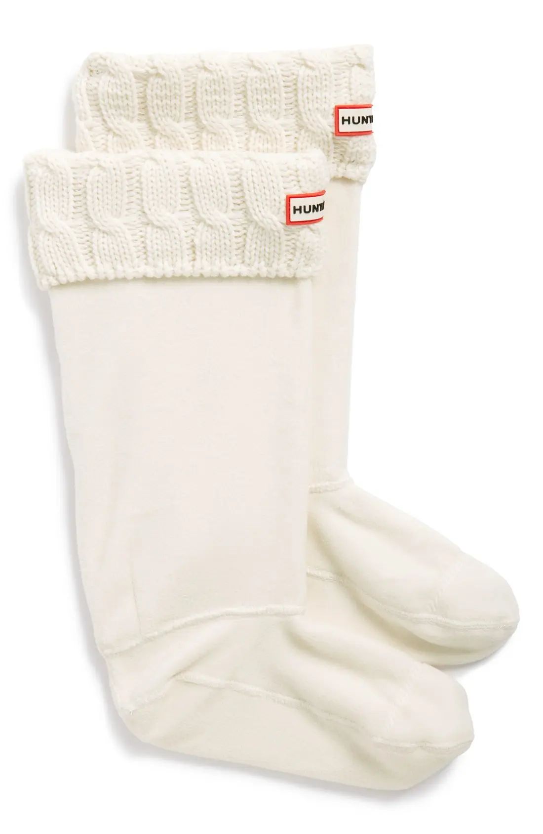 Hunter Original Tall Cable Knit Cuff Welly Boot Socks | Nordstrom
