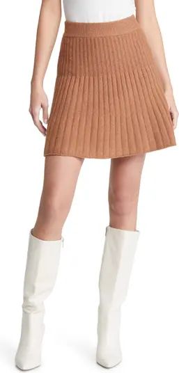 Open Edit Fit & Flare Sweater Skirt | Nordstrom | Nordstrom