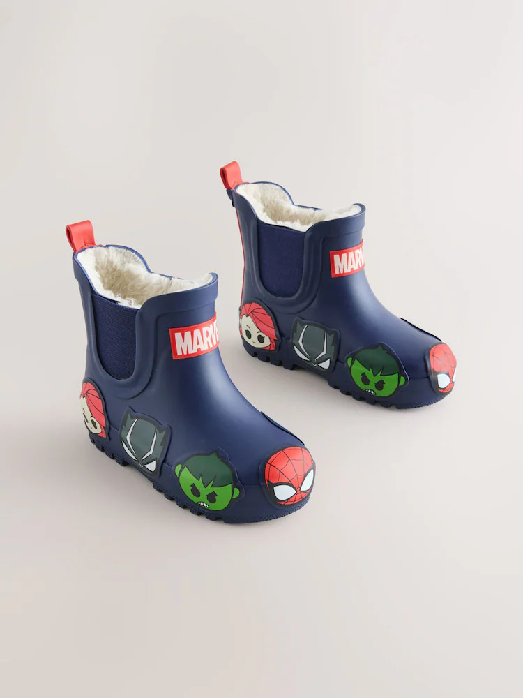 Navy Marvel Ankle Welly | Next US