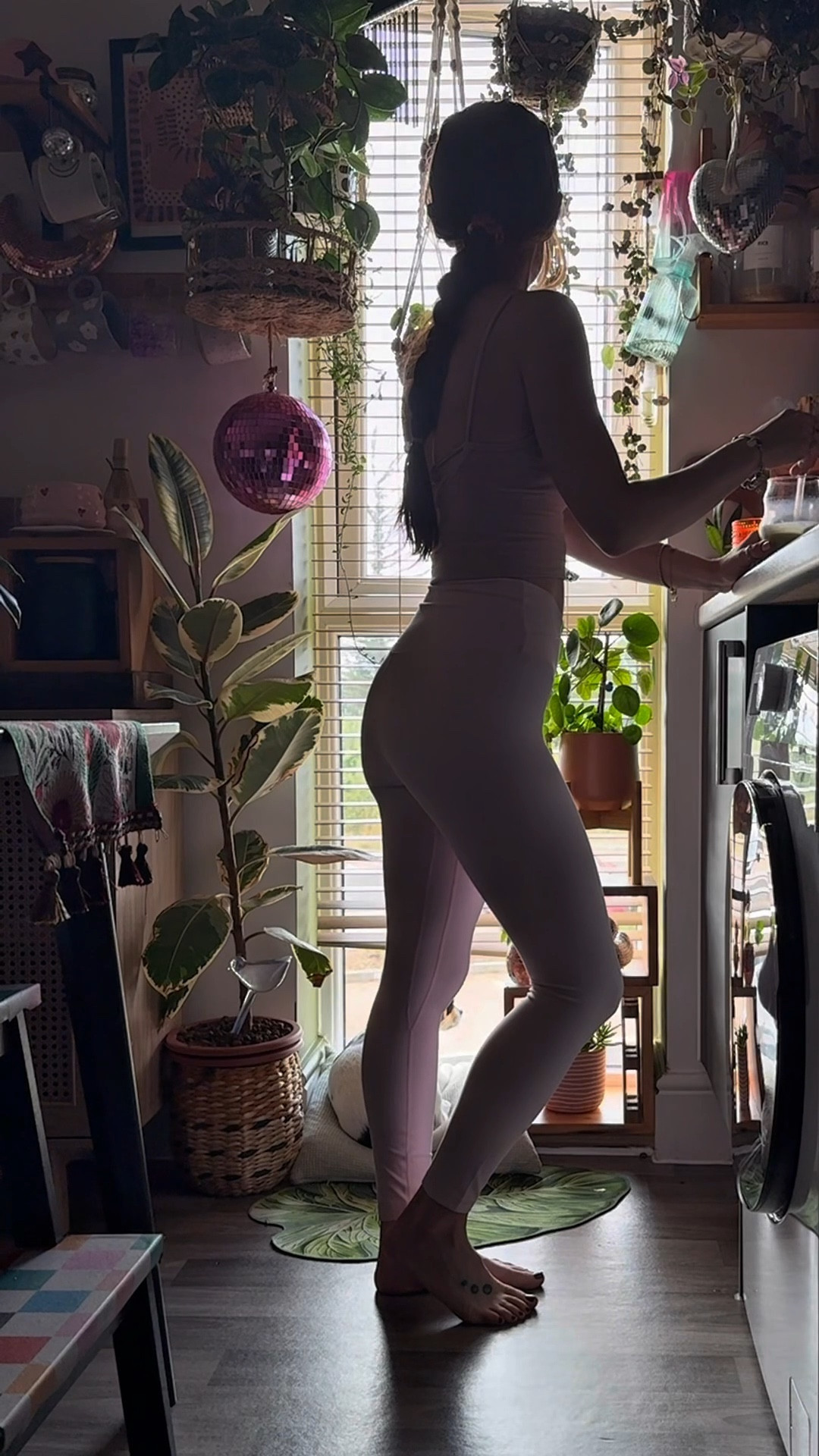 pink selfcare after pilates 🧘‍♀️ 