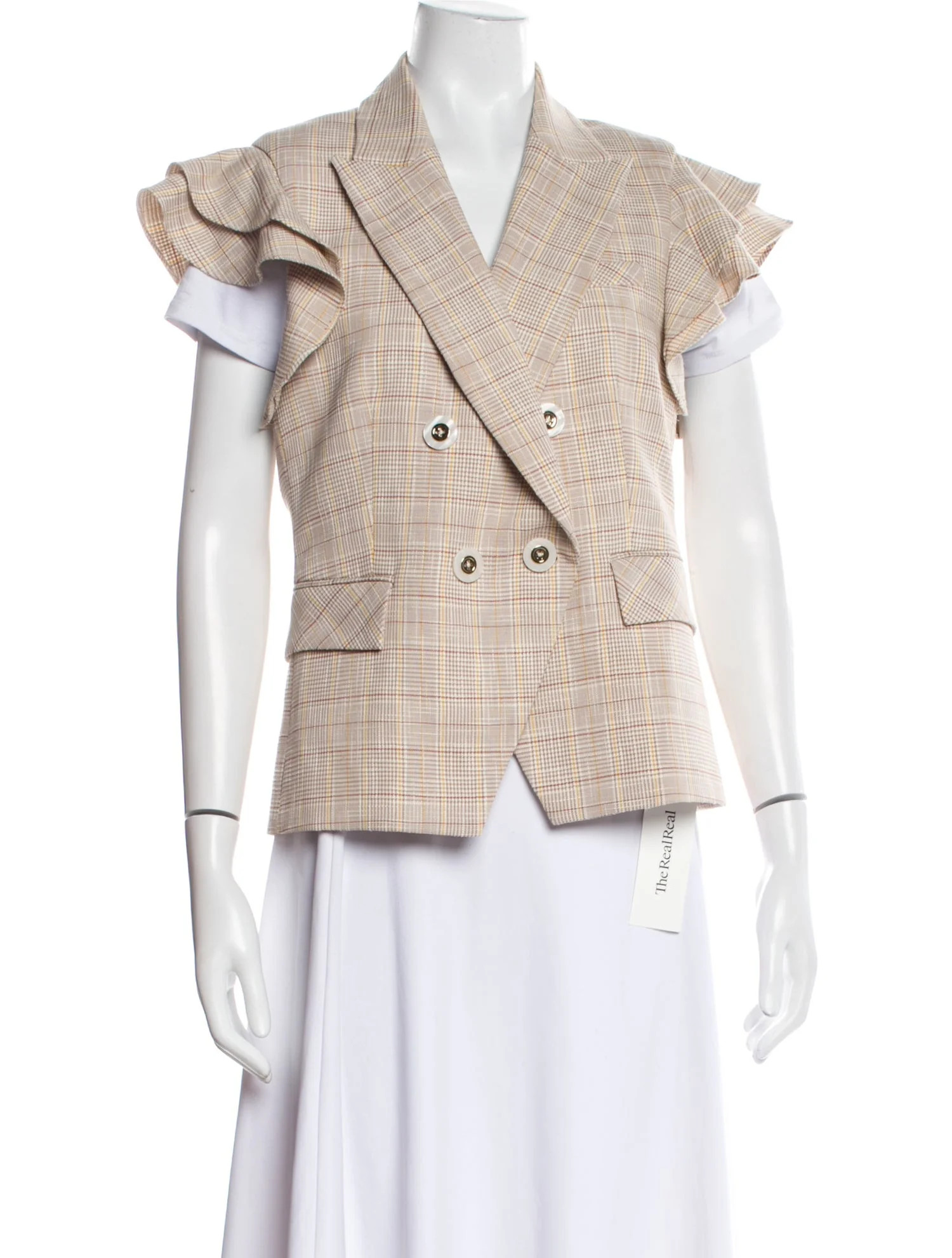 Plaid Print Blazer | The RealReal