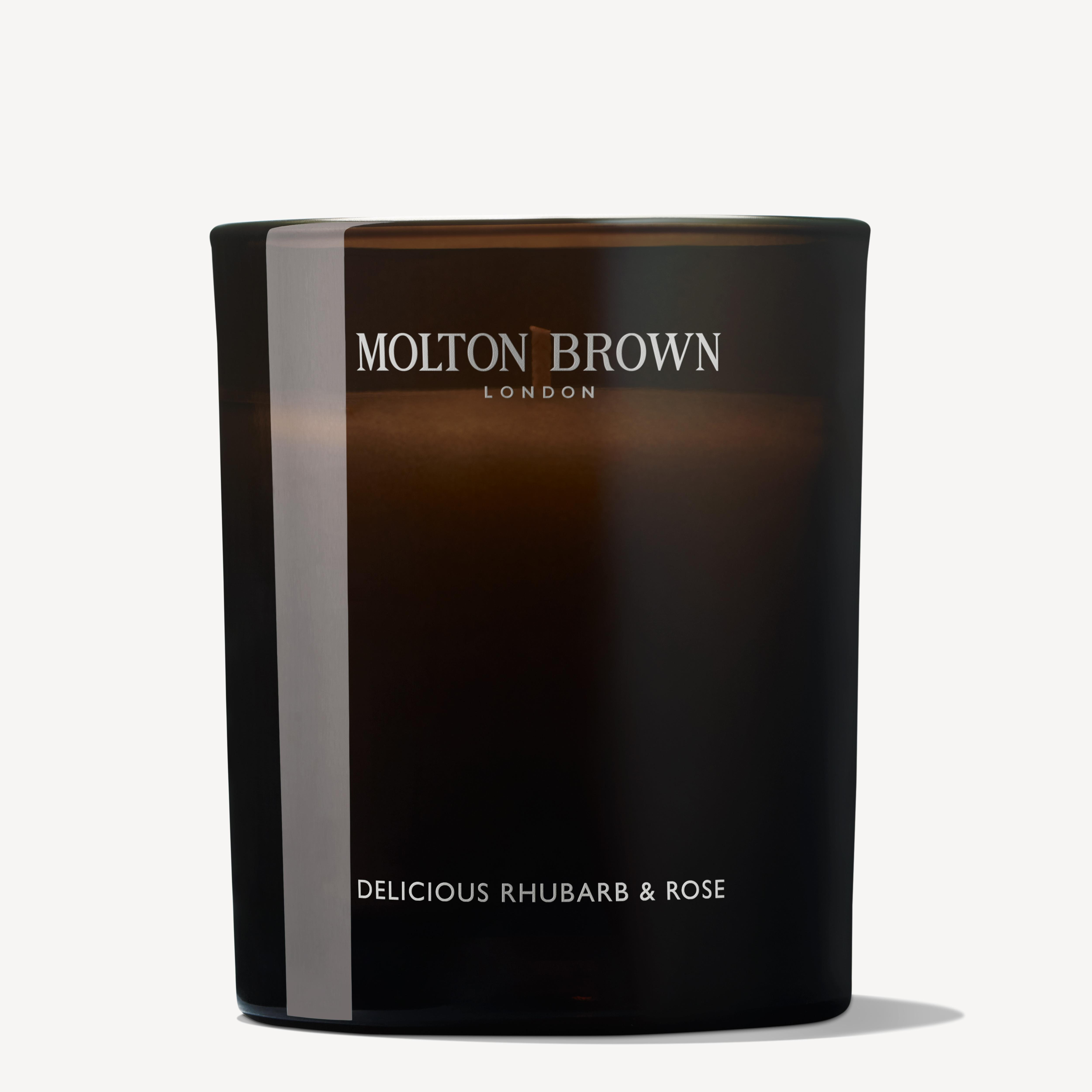 Delicious Rhubarb & Rose Signature Candle 190g | Molton Brown (UK)