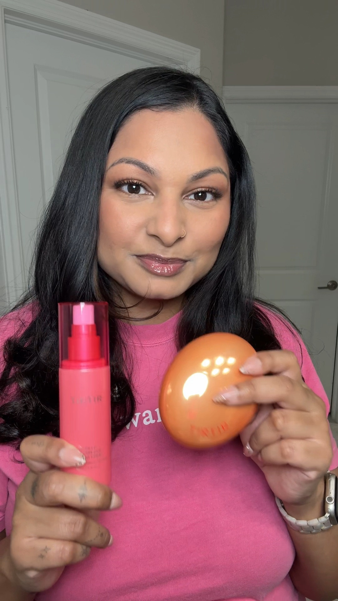 Blurred to perfection! Tirtir Ai filter foundation and waterproof setting spray. 

#LTKCyberWeek #LTKOver40 #LTKBeauty