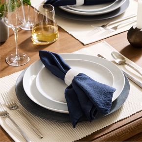 Alabaster Napkin Ring Sets | West Elm (US)
