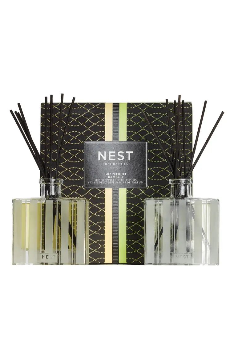 NEST Fragrances Bamboo & Grapefruit Reed Diffuser Duo | Nordstrom