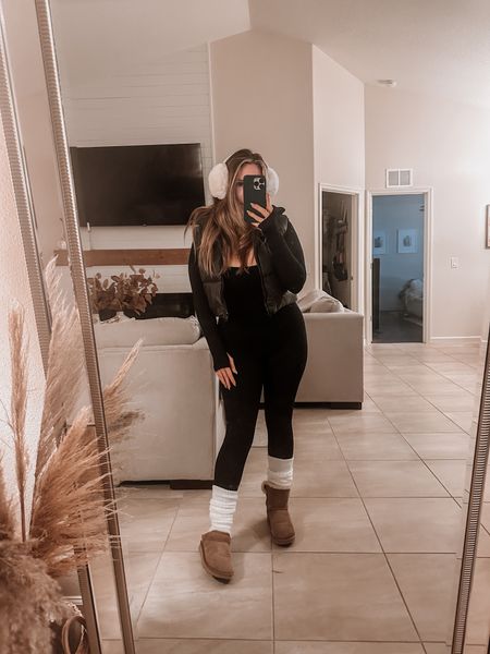 Winter clothes prep! Such cute basics for our trip to Park City, UT. 

Vest is from East Coast Active but linking Amazon dupe

Amazon | amazon fashion | jumpsuit | black onsie | Uggs | leg warmers | snow fashion | ear muffs | winter travel | winter fashion | casual 



#LTKtravel #LTKfindsunder100 #LTKSeasonal